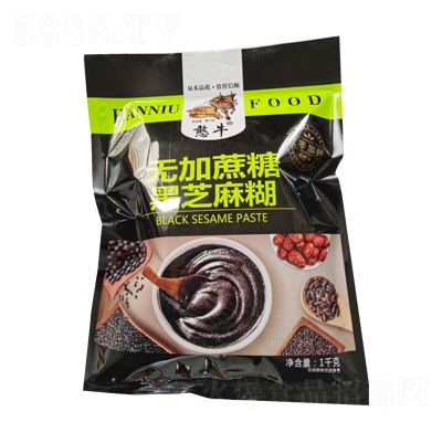 憨牛無加蔗糖黑芝麻糊1kg