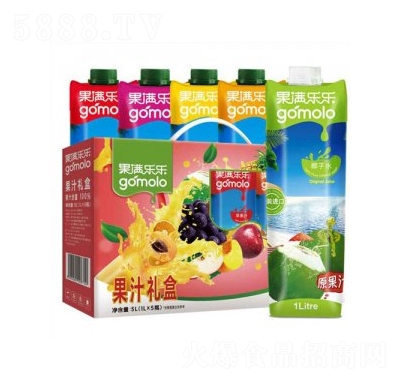 果滿樂樂果汁禮盒系列