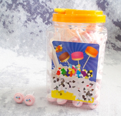 兒童休閑零食罐裝網(wǎng)紅牛奶棒棒糖