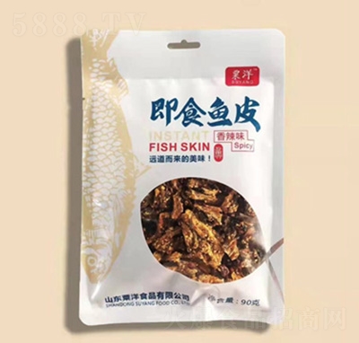粟洋香辣味魚皮