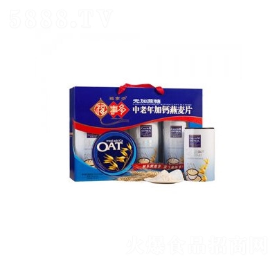 福事多中老年加鈣燕麥片禮盒裝