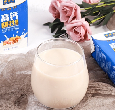 福源湯高鈣核桃花生奶復(fù)合蛋白飲品