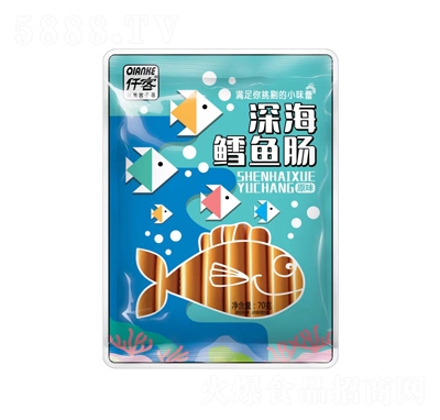 仟克深海鱈魚(yú)腸原味70g