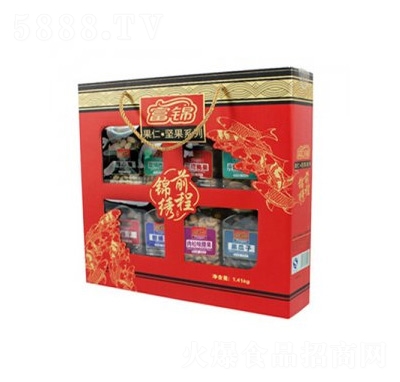 富錦萬事如意堅(jiān)果禮盒D款1410克