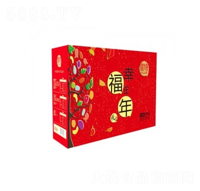 富錦幸福年年堅(jiān)果禮盒F款908克