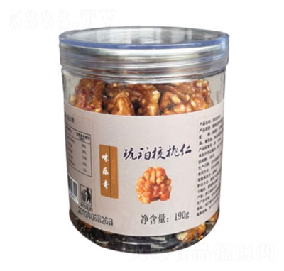 咪樂奇琥珀核桃仁190g罐裝