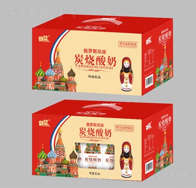 好夢(mèng)俄羅斯風(fēng)味炭燒酸奶風(fēng)味飲品禮盒裝