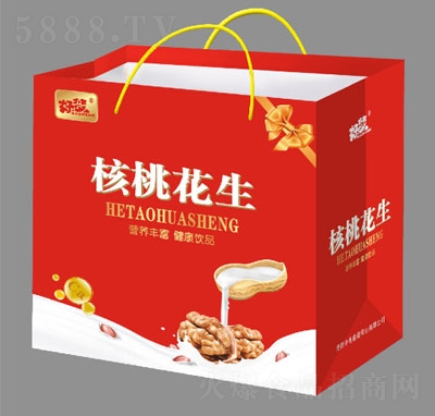 好夢(mèng)核桃花生風(fēng)味飲品手提袋裝