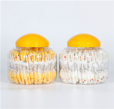 布啦啦可愛造型萌小鴨水果味軟糖趣味兒童糖果棒棒糖