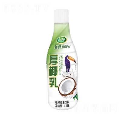 臺(tái)椰厚椰乳植物蛋白飲料1.25L招商代理
