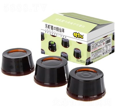 六顆松開袋即食燒仙草仙草凍仙草蜜凍龜苓膏500g獨(dú)立小包果凍甜品