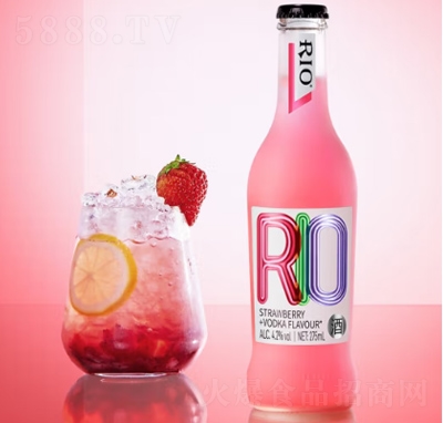 �J��RIO��ƹ����uβ���A�{�ƽ��䲣��ƿ��ݮ275ml