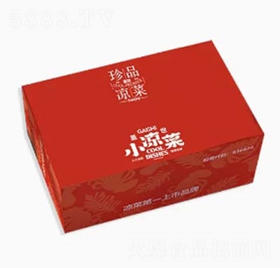 蓋世即食涼菜禮盒裙帶菜麻辣蜆子禮盒生鮮大禮包