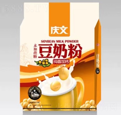 慶文固體飲料純香加鈣豆奶粉