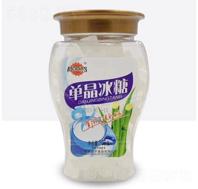 天天好日子308克單晶冰糖糖類(lèi)食品