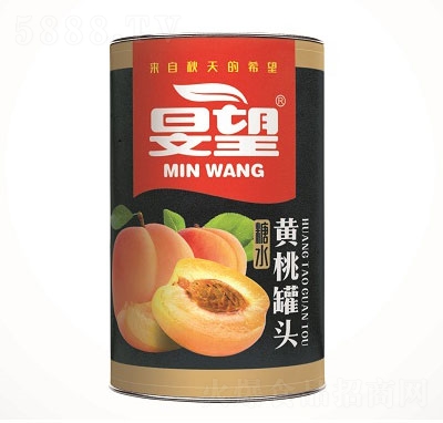 旻望黃桃罐頭