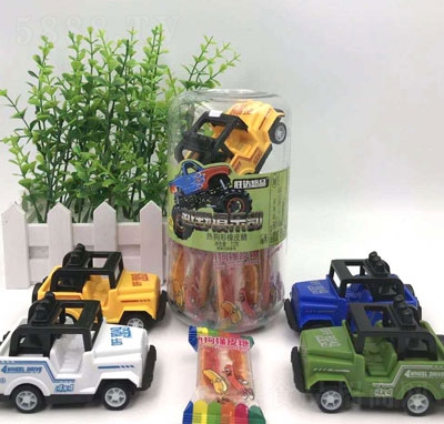 時間客熱狗形橡皮糖72g