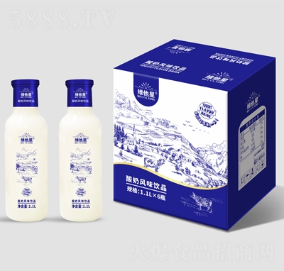 維他星酸奶風(fēng)味飲料1.1LX6瓶早餐辦公室學(xué)生飲品招商