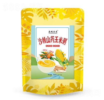 泰城谷匠山藥沙棘玉米糊400g營養(yǎng)早餐即食代餐粥雜糧沖飲