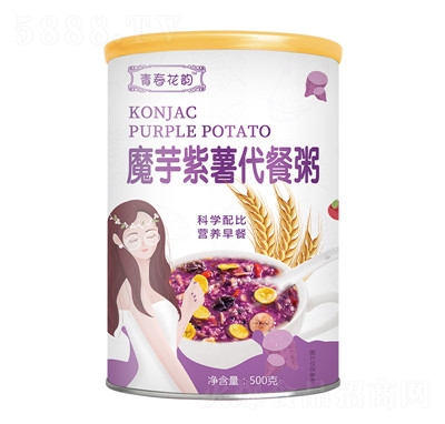 泰城谷匠紫薯魔芋代餐粥五谷代餐粉營養(yǎng)早餐即食早餐食品罐裝
