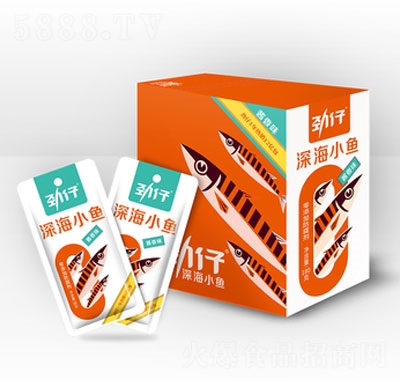 勁仔食品深海小魚休閑零食小魚干招商