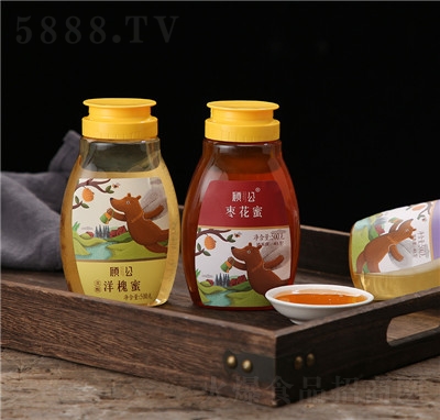 志誠(chéng)蜂業(yè)批發(fā)散裝顧公真釀系列洋槐蜜棗花蜜500g蜂蜜招商