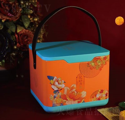 特瑞莎陌上花開月餅禮盒中秋月餅招商