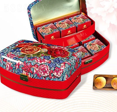 特瑞莎月光寶盒月餅禮盒中秋月餅招商