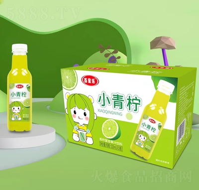 百星樂(lè)小青檸復(fù)合果汁飲料520mlX15瓶