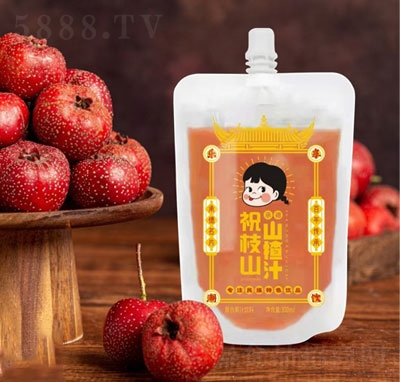 祝枝山山楂汁果汁飲料夏季果汁招商