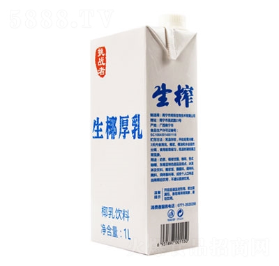 挑戰(zhàn)者生椰厚乳椰乳飲料椰子汁飲料