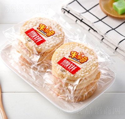 米多奇雪餅散稱膨化食品