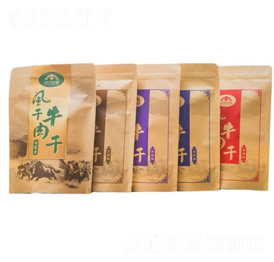 盟康康超干500g風(fēng)干牛肉干批發(fā)代發(fā)內(nèi)蒙古特產(chǎn)散裝手斯牛肉休閑食品零食