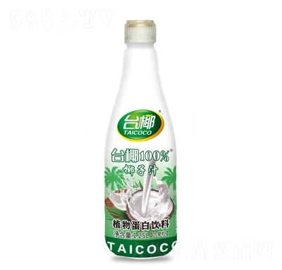 臺(tái)椰椰子汁植物蛋白飲料1.25L綠瓶裝