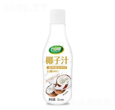 臺(tái)椰椰子汁植物蛋白飲料1L