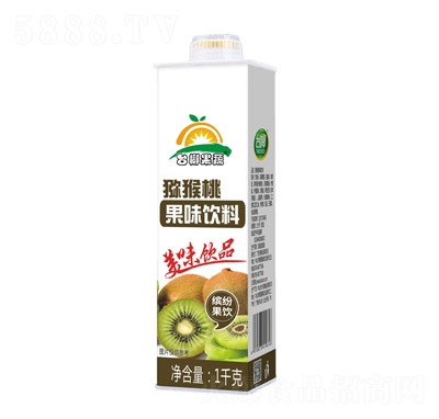 臺(tái)椰獼猴桃果味飲料1千克方盒裝