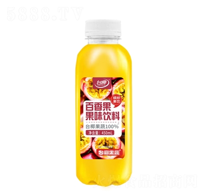 臺(tái)椰百香果果味飲料450ml