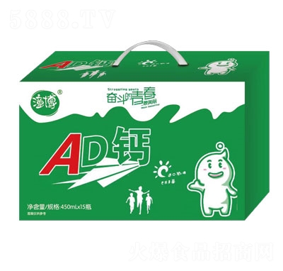 潼博AD鈣乳味飲品450mlX15