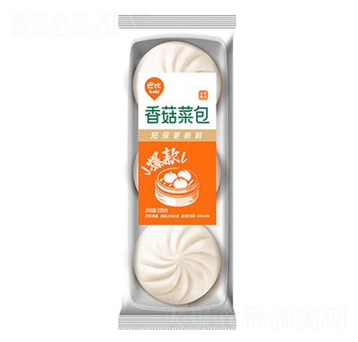 巴比香菇菜包冷凍面點(diǎn)食品