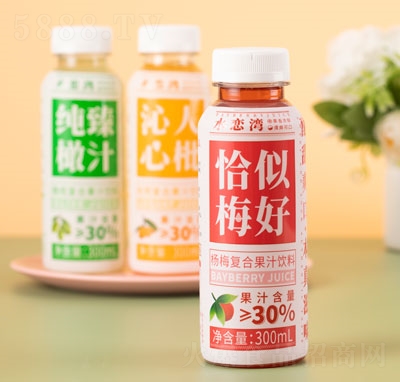 水戀灣恰似梅好楊梅復(fù)合果汁飲料