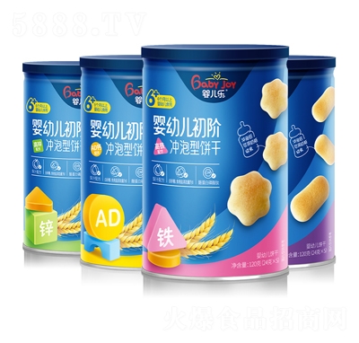 嬰幼兒初階沖泡型餅干120g招商代理