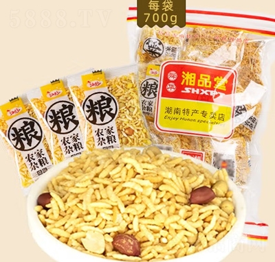 湘品堂瀏鄉(xiāng)炒米農(nóng)家雜糧粗糧湖南瀏陽糯米膨化零食