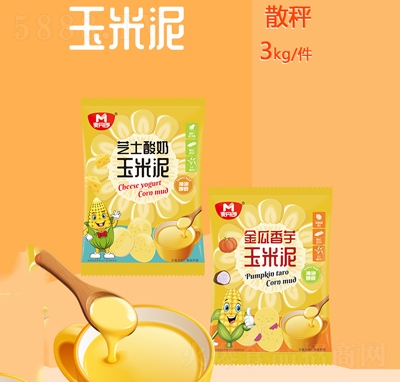 麥丹郎芝士酸奶+金瓜香芋玉米泥3kg營養(yǎng)沖飲品