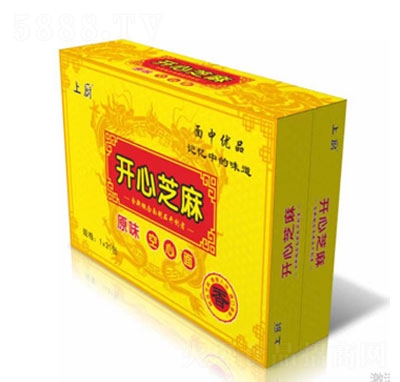 上廚開心芝麻原味空心面1X21