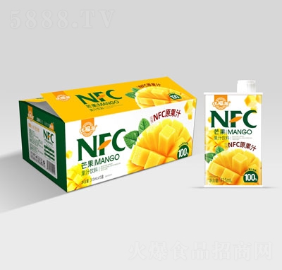 優(yōu)福源NFC芒果果汁飲料315mlX15