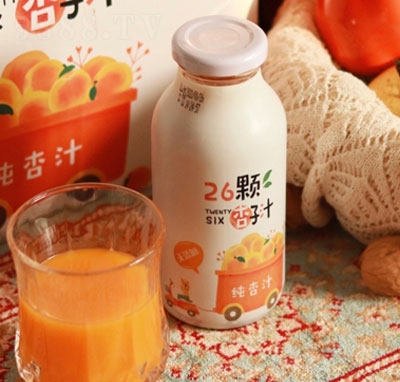 26顆杏子汁純杏汁(瓶子)
