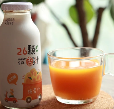 26顆杏子汁純杏汁(瓶裝)