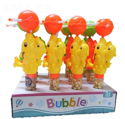 艾嬰堡小饅頭雙海豚音樂棒盒裝休閑零食