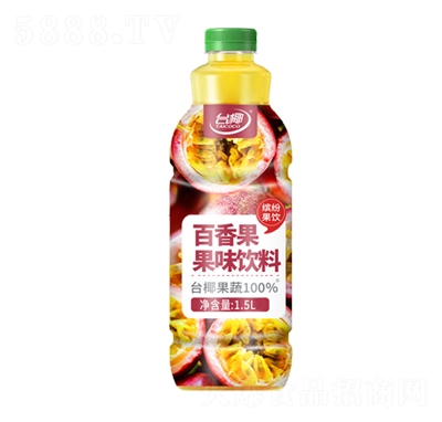 臺(tái)椰百香果果味飲料1.5L