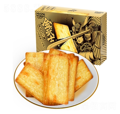 酷秘武士黃金芝士脆108g商超貨源獨(dú)立小包裝零食餅干